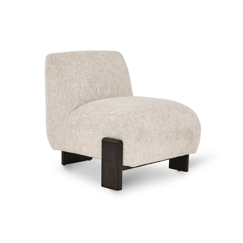 Lee accentstol, beige